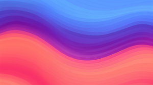 Hintergrund mit Wellenmuster in lebendigen Farben, violett, rosa, orange